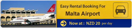 Easy rental booking for Malta Airport
