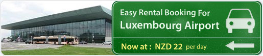 Easy rental booking for Luxembourg Airport